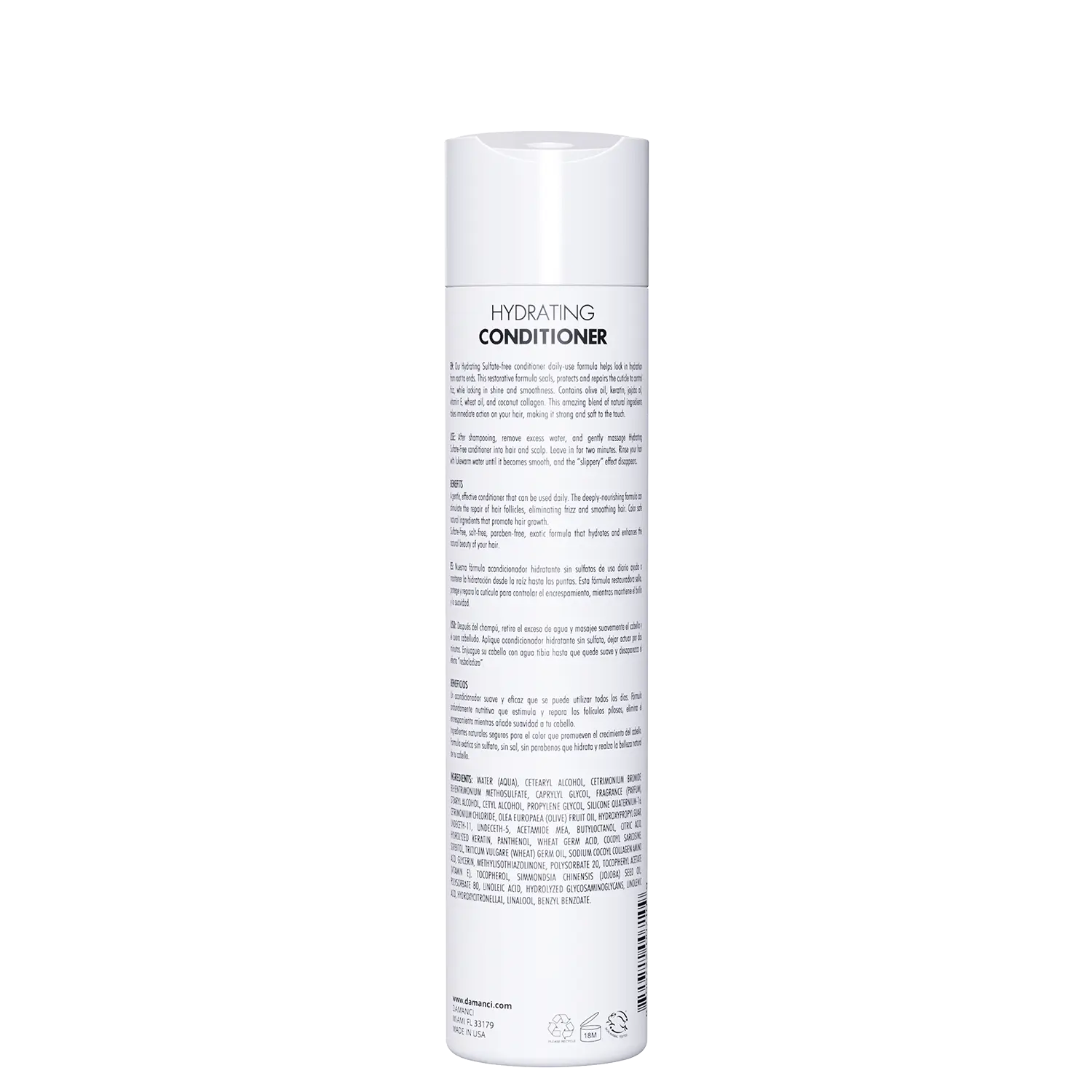 DAMANCI Clarifying Shampoo for Deep Cleansing & Repair 32oz