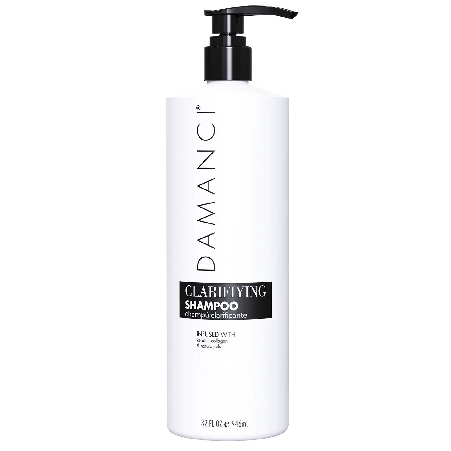 DAMANCI Clarifying Shampoo for Deep Cleansing & Repair 32oz