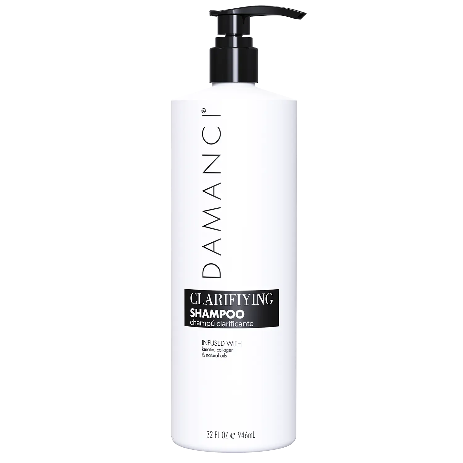 DAMANCI Clarifying Shampoo for Deep Cleansing & Repair 32oz
