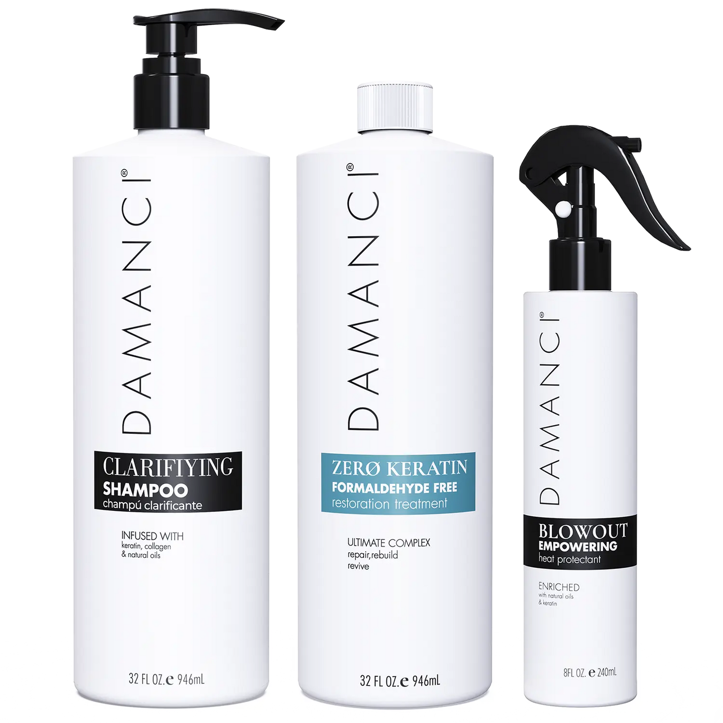 Instant Revival: Shampoo & Keratin Hair Treatment