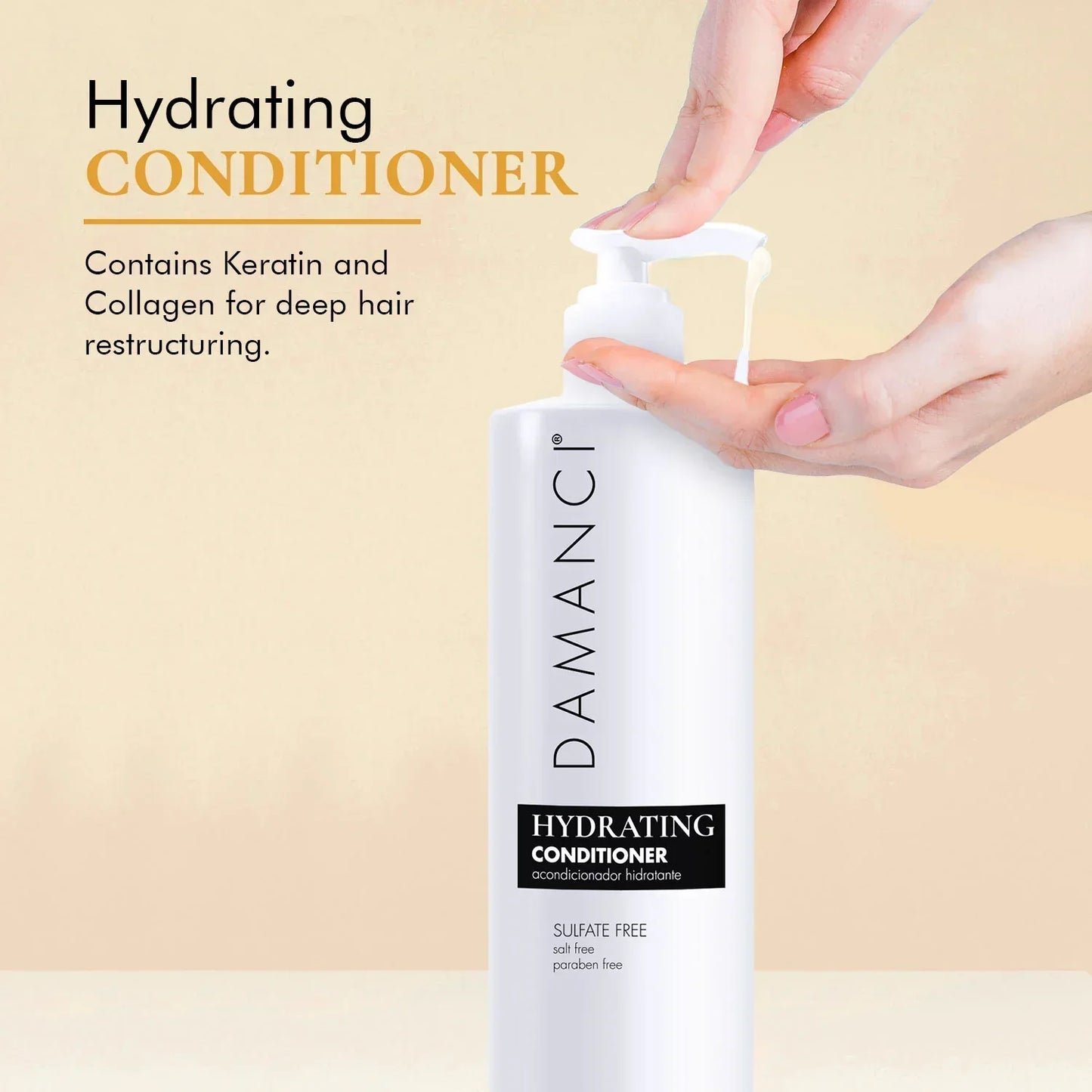 DAMANCI Hydrating Conditioner Sulfate-Free | Locks in Hydration