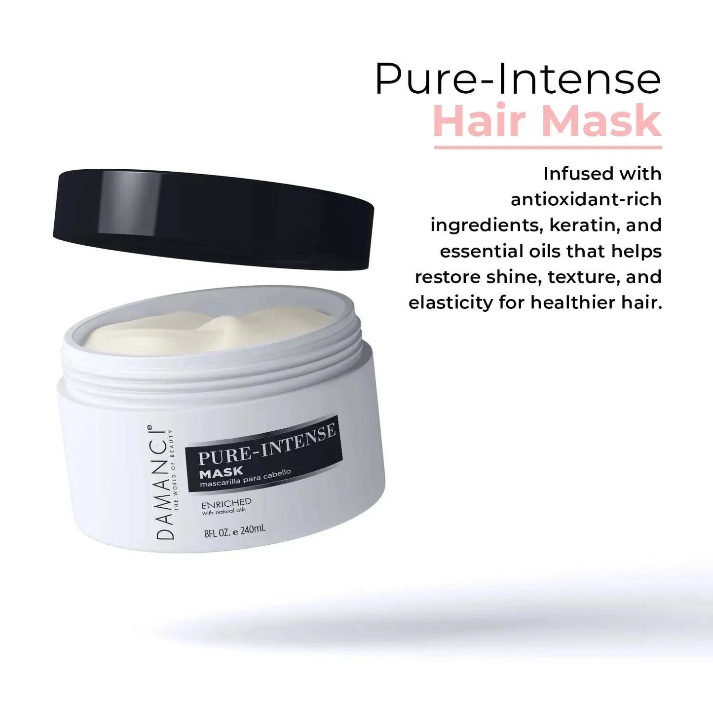 DAMANCI Pure Intense Hair Mask - Deep Moisture and Shine