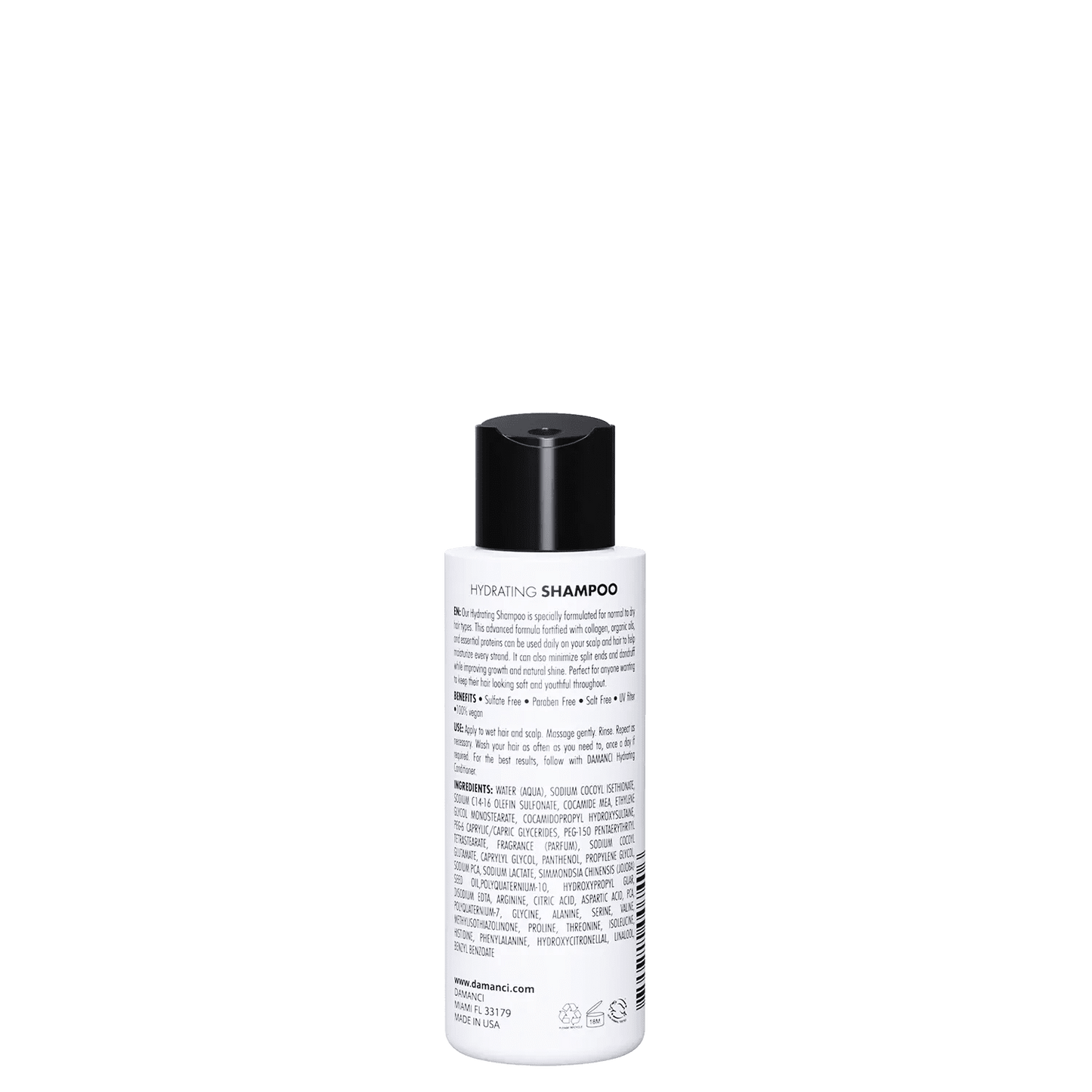 Hydrating Shampoo - DAMANCI® Better hair, better you!