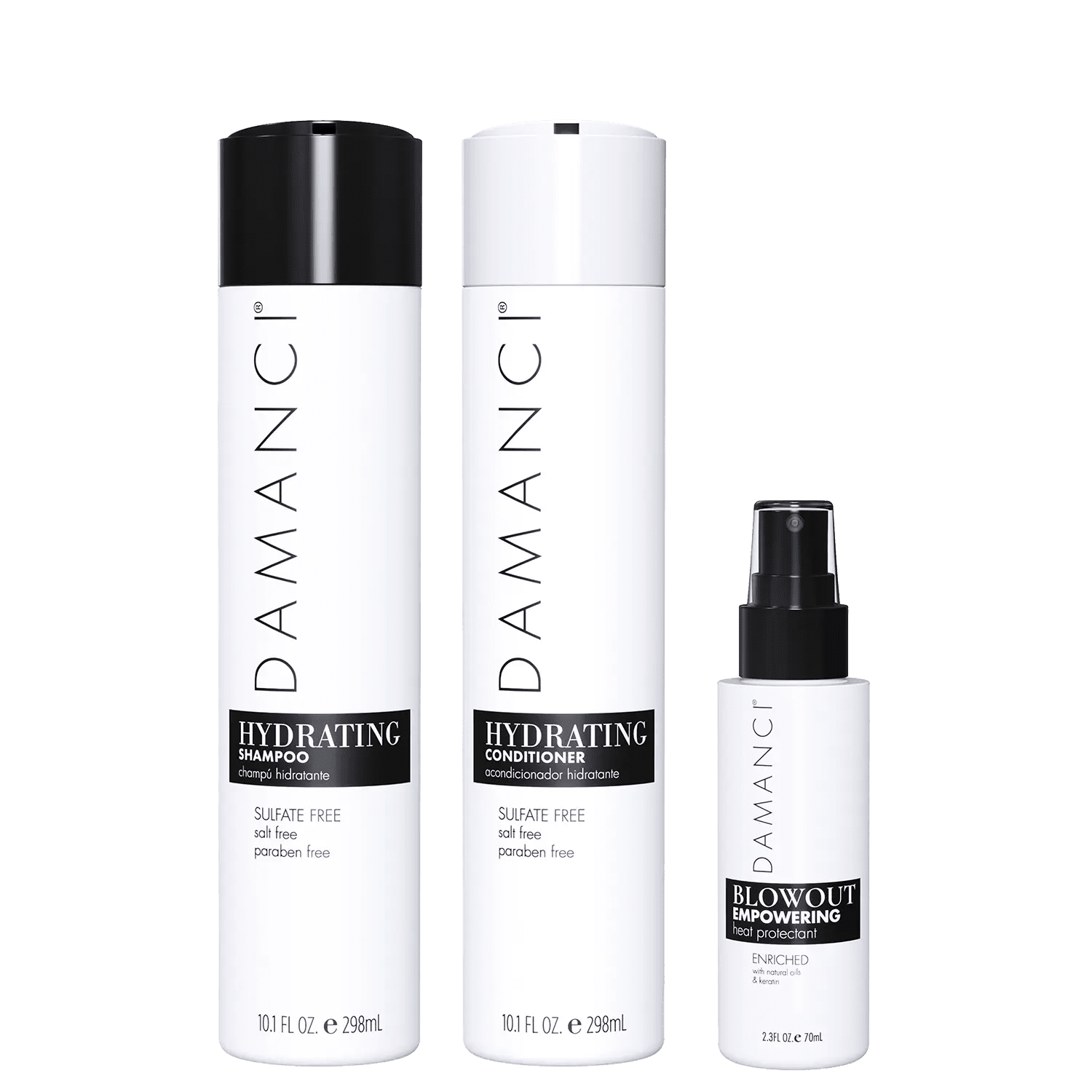 Moisture Fix Kit, Luxury Hydration & Heat Protection Haircare