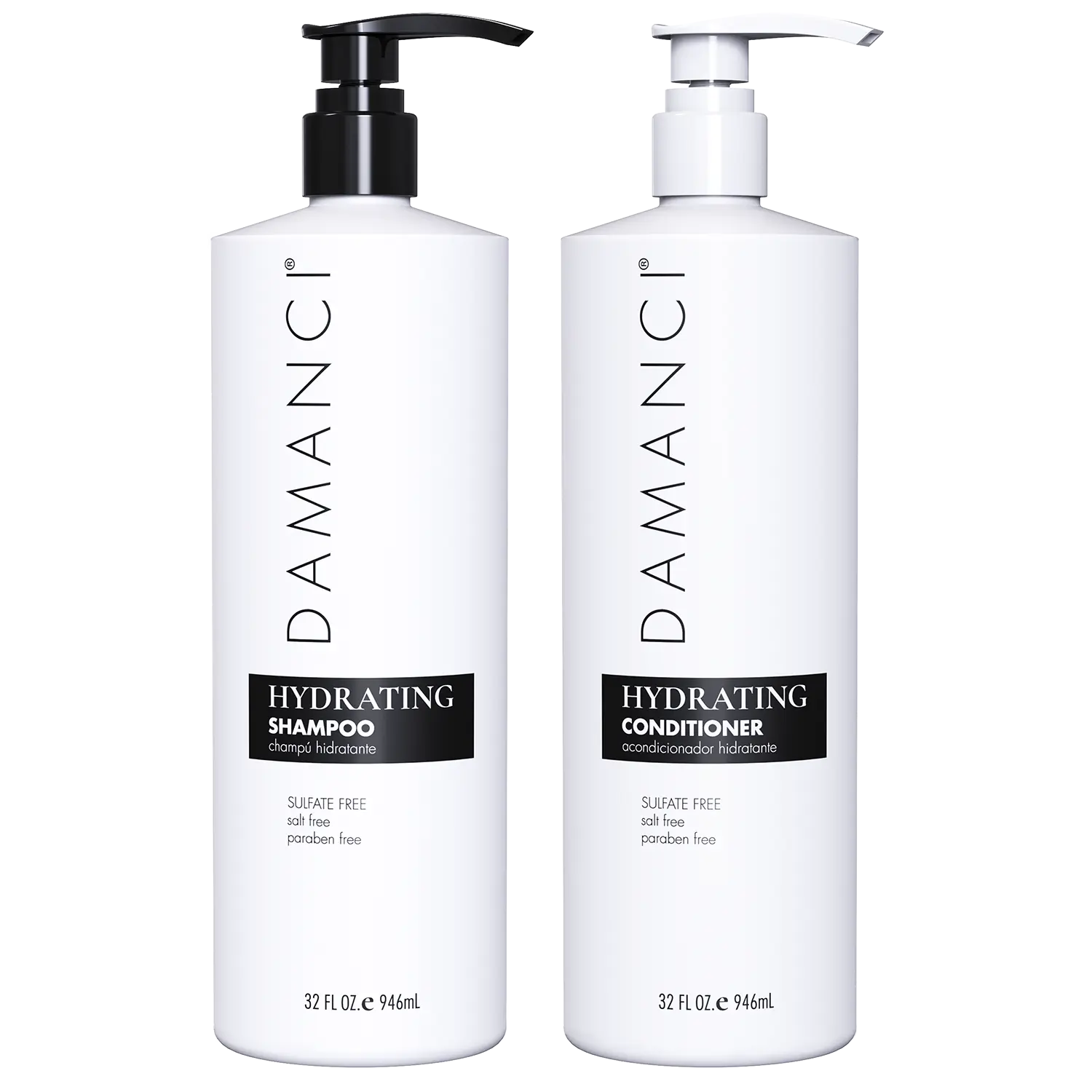 DAMANCI Hydrating Shampoo & Conditioner