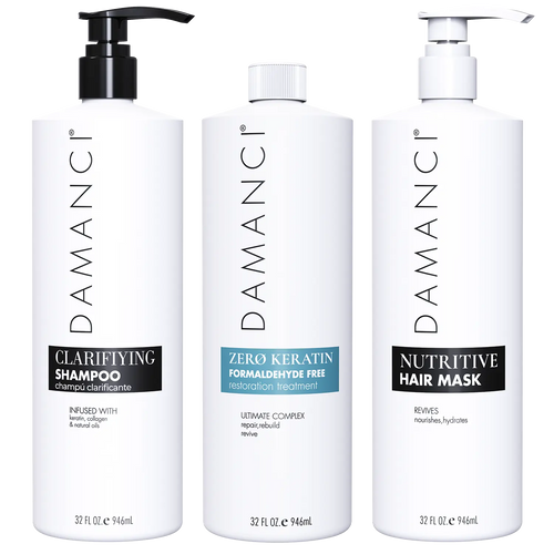 Zerø Keratin Revival Kit, Anti-Frizz, Smoothing Keratin Treatment