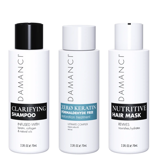 DAMANCI Discovery Kit, Zerø Keratin Kit - Anti-Frizz & Formaldehyde-Free