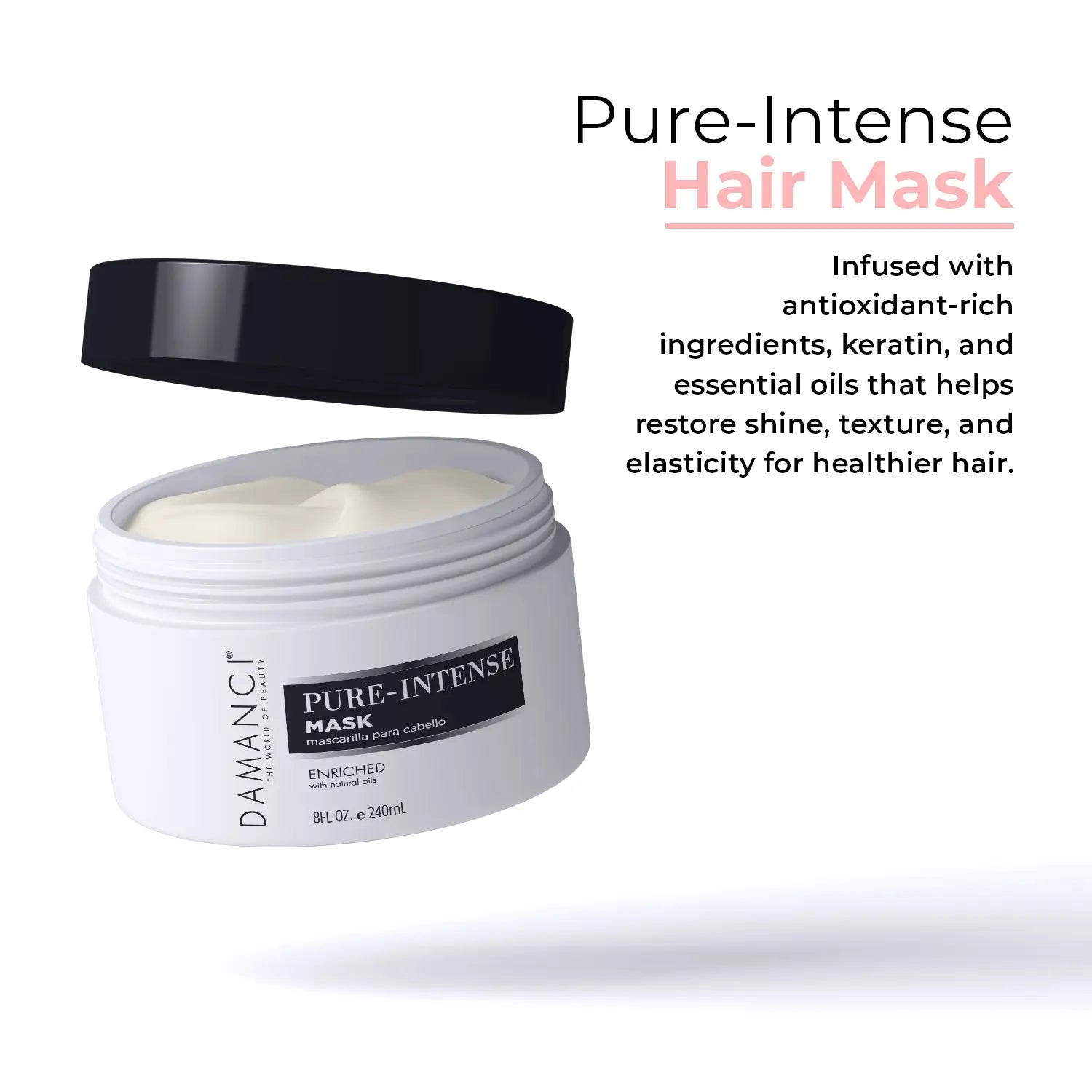 DAMANCI Pure Intense Hair Mask - Deep Moisture and Shine