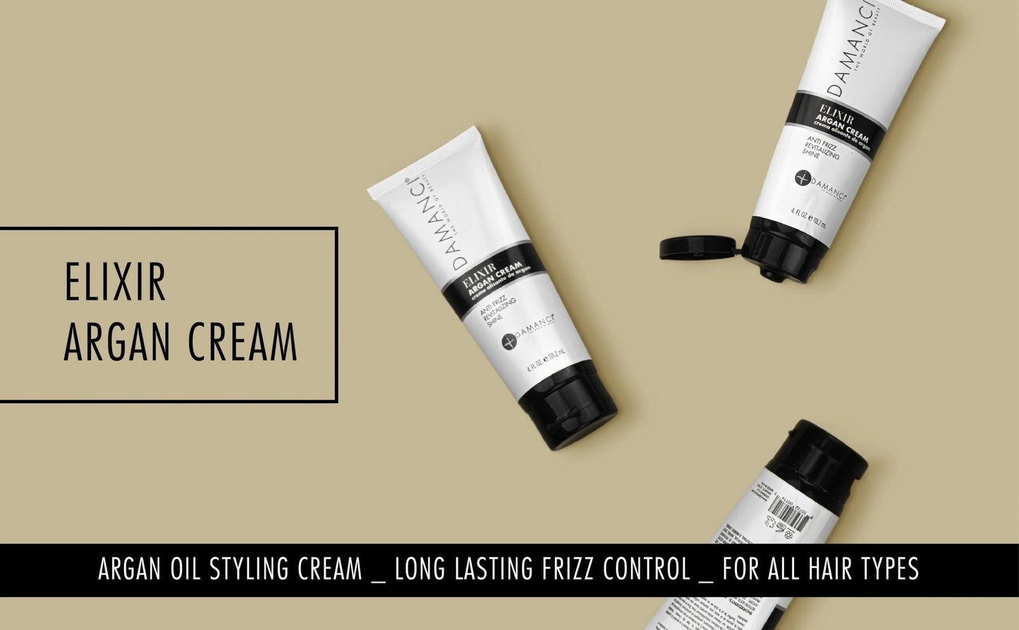 Elixir Argan Cream - DAMANCI® Better hair, better you!