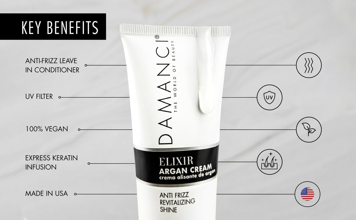 Elixir Argan Cream - DAMANCI® Better hair, better you!