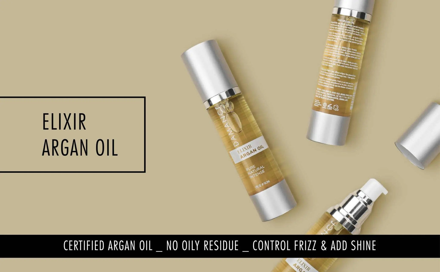 Elixir Argan Oil (Liquid Gold) - DAMANCI® Better hair, better you!