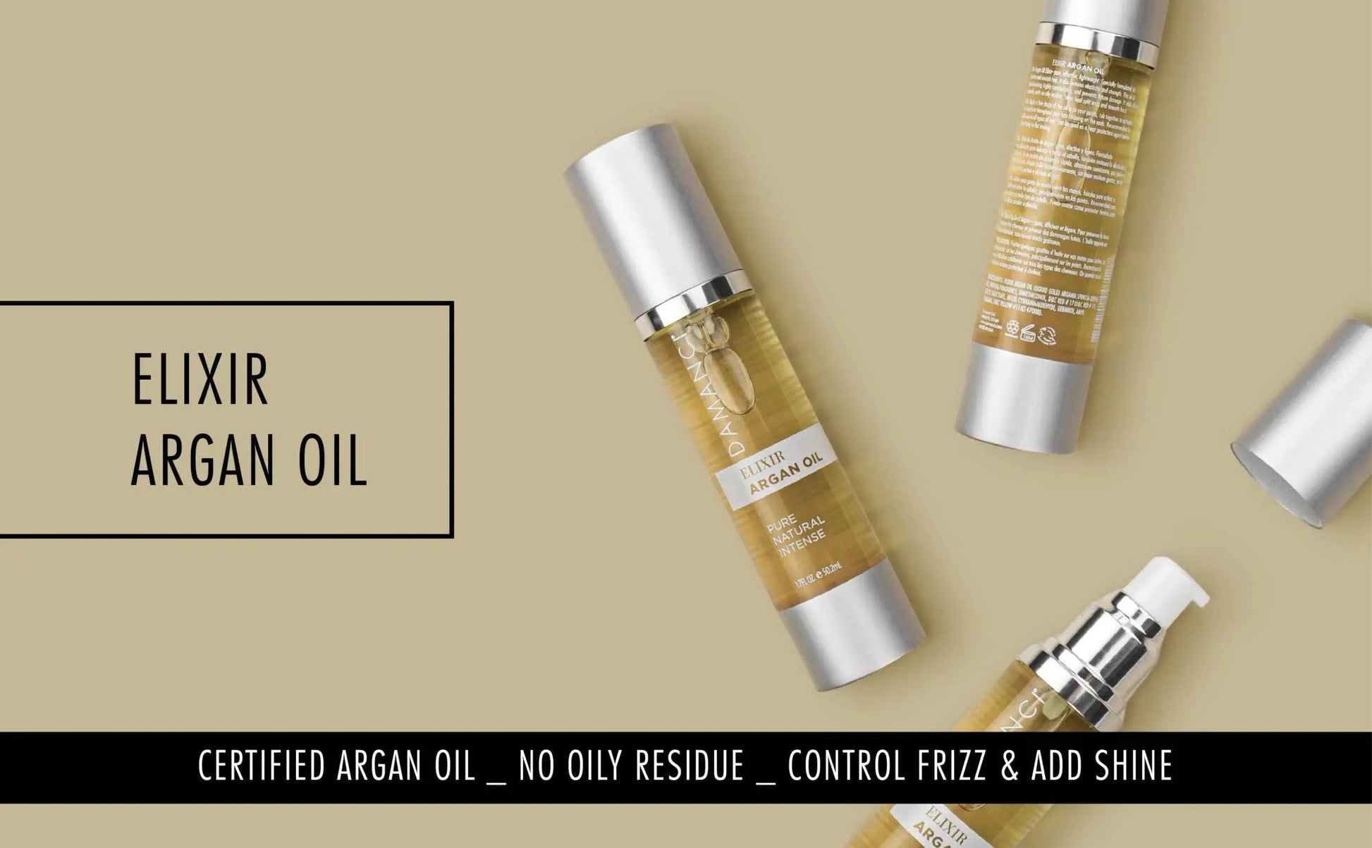 Elixir Argan Oil (Liquid Gold) - DAMANCI® Better hair, better you!