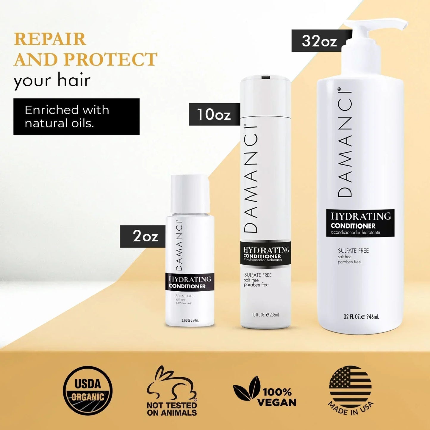 Hydrating Conditioner - DAMANCI® Better hair, better you!