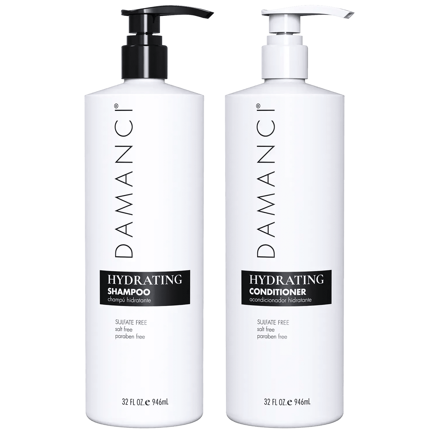 Hydrating Shampoo and Conditioner - DAMANCI® Better hair, better you!
