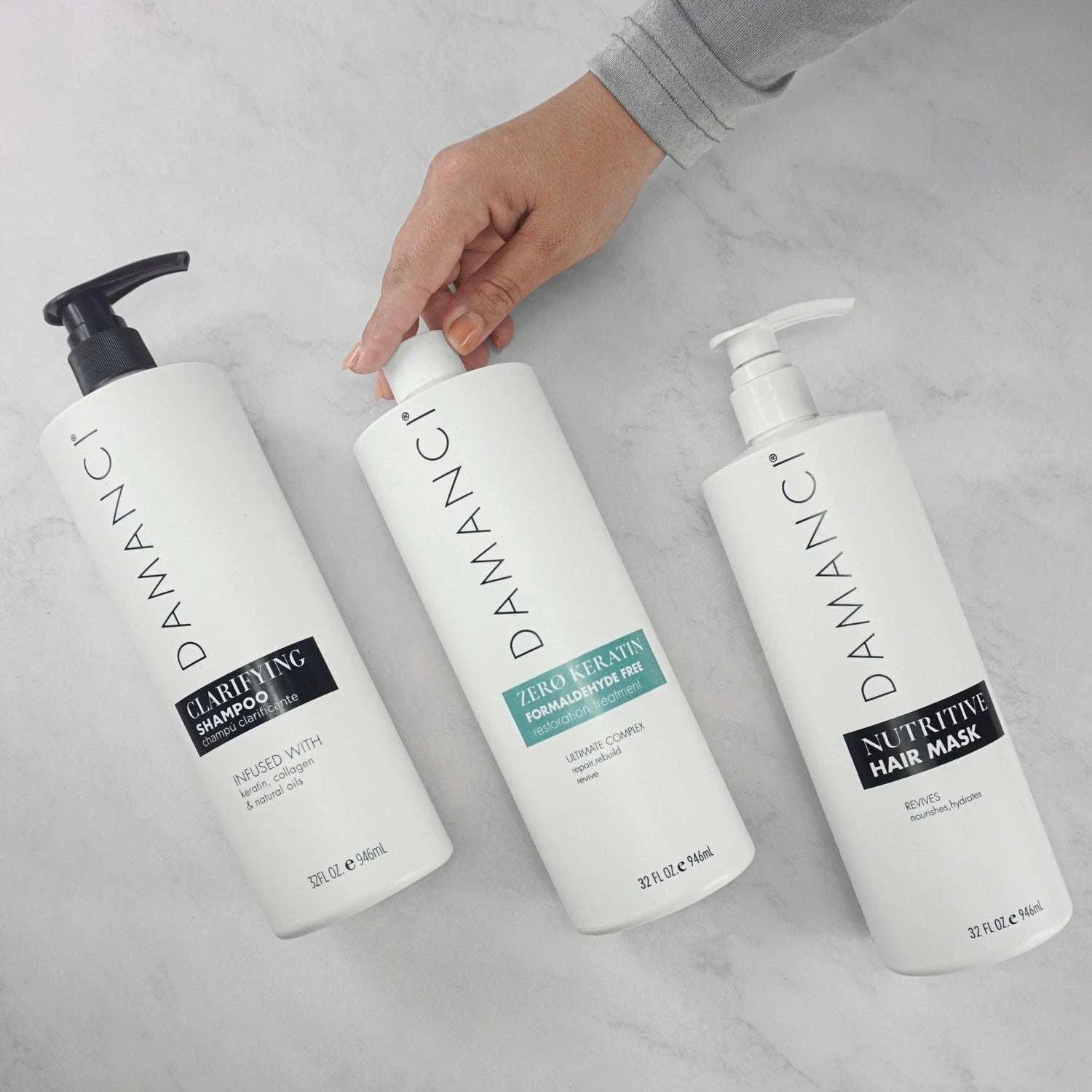 Zerø Keratin Revival Kit, Anti-Frizz, Smoothing Keratin Treatment