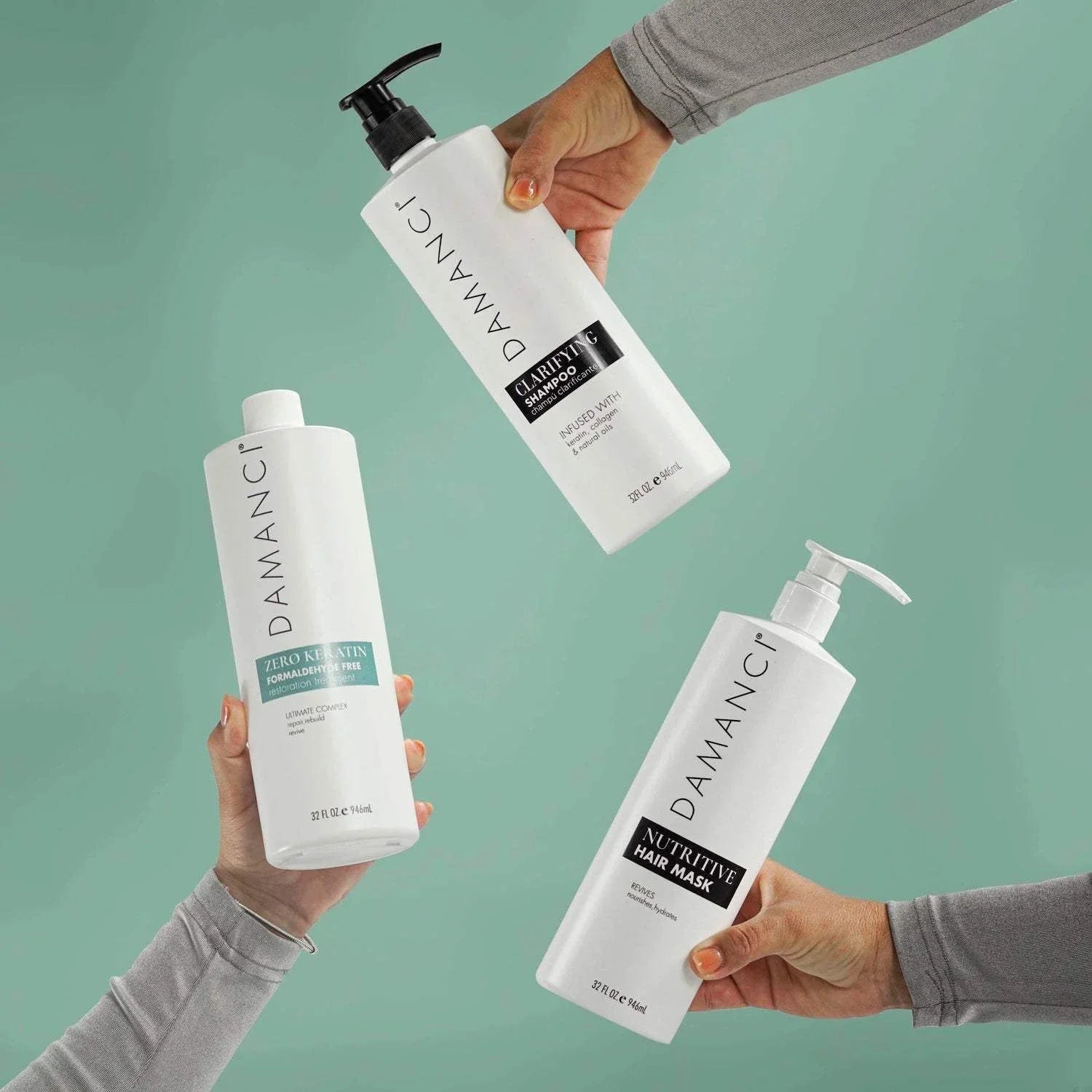 Zerø Keratin Revival Kit, Anti-Frizz, Smoothing Keratin Treatment